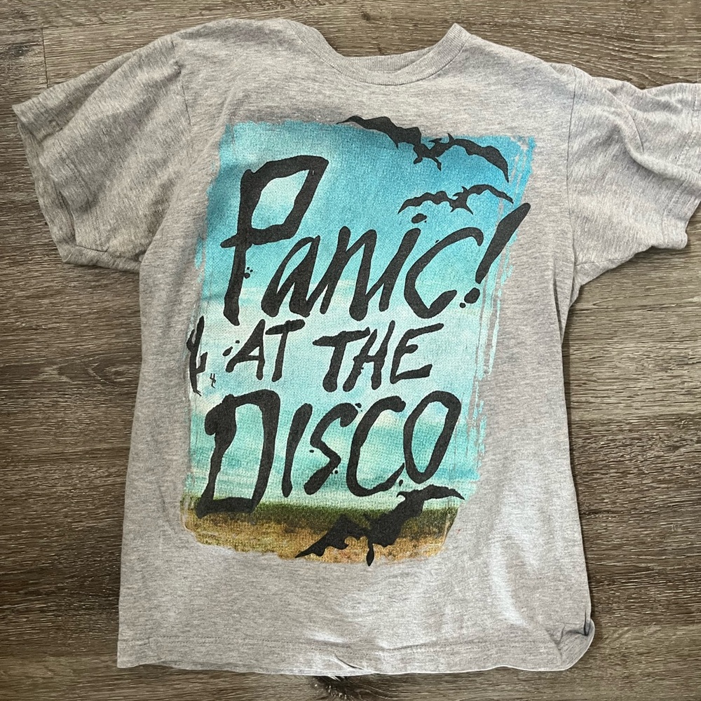 Gray Panic! At The Disco T-Shirt